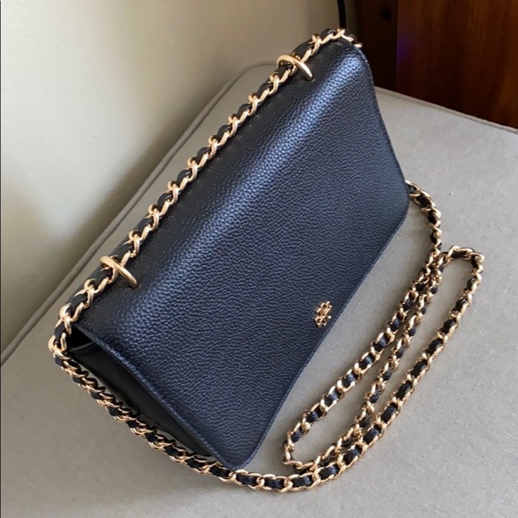 Tory Burch Crossbody Gold Link Chain Bag - Picture 3 of 13